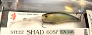 Daiwa STEEZ Shad 60SP EX DR 3.5m (app 11.5') Natural Ghost Shad 2.4" 1/4oz NIB