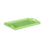 Convenience Concepts Designs2Go Serving Tray in Neon Green Wood Finish