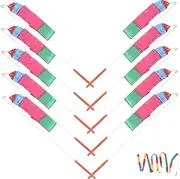 Toddmomy 10pcs Dance Ribbons for Boys and Girls Multipurpose Gymnastics Streamers Bright Performance Props for Dance Routines Gymnastics and Play Activities