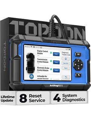 OBD2 Scanner Car Scan Tool Code Reader Diagnostics Scanner 8 Reset Services New