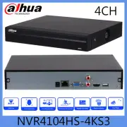 Dahua NVR4104HS-4KS3 4CH Compact 1U 1HDD Lite Network Video Recorder H.265+