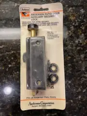 Andersen Patio Door Auxiliary Security Lock