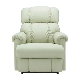 【HOLA】La-Z-Boy 單人全牛皮沙發/電動靠牆式休閒椅(16P512-米白色)