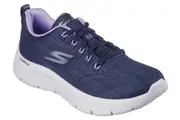 Skechers Go Walk Flex - Striking Look - Navy / Lavender - US Women's Size 5.5