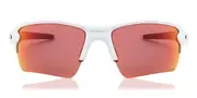 Oakley OO9188 FLAK 2.0 XL 918803 Men's Sunglasses White Size 59