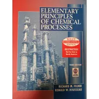 在飛比找蝦皮購物優惠-Elementary Principles of Chemi