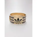 GUCCI X ADIDAS愛迪達 聯名手環 S號 保證正品