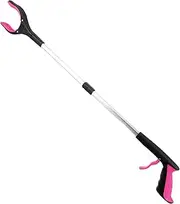 Foldable Grabber Tool for Elderly Ergonomic Trash Picker with Strong Clamping Force for Household and Outdoor Cleaning Convenient Reaching Aid for Hard to Reach Areas