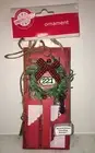 Sherlock Holmes Ornament “221 Baker Street Door” Red Door with Wreath and Key