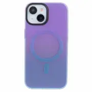 MP Series For iPhone 15 Plus Case IMD Gradient TPU+Acrylic Phone Cover Compatible with MagSafe