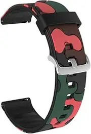 [BCMCBV] Smart Watch Band，For Garmin Forerunner 245 Silicon Bracelet Strap，For Garmin Vivoactive 3 4/Forerunner 245M 645 158 55 Wristband