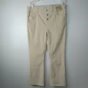 ThereAbouts Corduroy Pants Girl's 20.5 Plus Whitecap Button Fly L29 Fall Trouser
