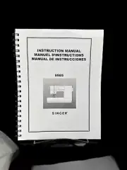 Singer Quantum Stylist 9985 Sewing Machine User Guide Instructions Printed