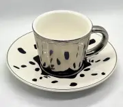 Mirror Coffee Cup & Saucer Panda Dalmatian
