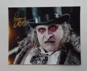 BATMAN PENGUIN DANNY DEVITO 8x10 RARE HAND SIGNED PHOTO COA