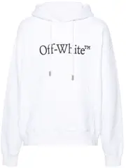 [Off White] Off White-Felpa Big Bookish Skate Con Cappuccio-Uomo S