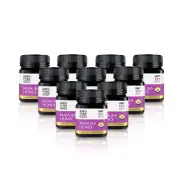 USDA Organic Pure & Raw New Zealand Manuka Honey, UHF 15+/MGO 514+, 10 Packs