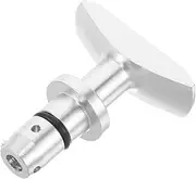 CHILDWEET Car Modification Accessories Ring Car Engine Oil Handle Replacement Parts T-Shaped Engine Handle T-Shaped Engine Pull Handle Metal Silver