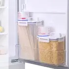 Flour Box Airtight Bpa Free Rice Airtight Dry Food Storage Containers Reusable