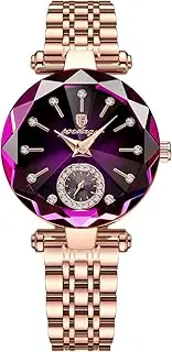 [Generic] Elegant Women's Quartz Watch – 32mm Round Dial, Sapphire Glass, 30M Waterproof, Stainless Steel or Leather Strap, Butterfly Clasp (Casual & Dress)