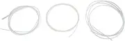 UPKOCH 3pcs Guitar Purfling Strips Decorative Binding for Acoustic Classical Guitars Smooth Finish Various Widths for Luthiers and Repairs