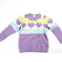在飛比找ETMall東森購物網優惠-卡丁童裝 女童毛衣針織衫 加絨冬季保暖中小童3207
