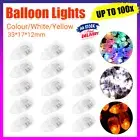 UP 100PCS LED Balloon Lamp Lights Glow Wedding Birthday Christmas Party Carnival
