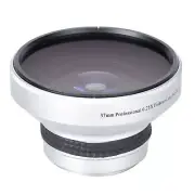 Portable 0.25X Super Fisheye Lens W/Storage Bag For 37mm Caliber Camera Lens