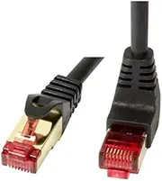 Patch Cable Cat5 SFTP 0,75m - 90C unten - vergoldet