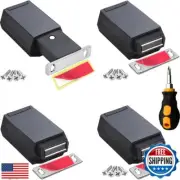 Magnetic Push to Open Cabinet Hardware CBRIVE 4Pack Heavy Duty Push Latch and