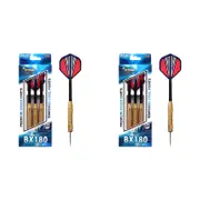 2x 12pc Formula Sports BX180 Premium 27g Brass Darts Steel Tip