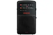 Sangean SR-35 AM/FM Analog Pocket Radio - Black (REFURB)