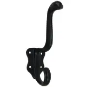 5.5"- Snout Style - Iron Antique Reproduction Hooks coats, towels Etc- RVE-243