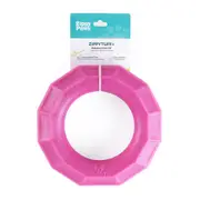 Zippy Paws ZippyTuff+ Fetch & Tug Dog Toy - Magenta Ring