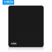 在飛比找PChome24h購物優惠-【YADI】高滑順光學滑鼠墊、極簡素面-鐵黑