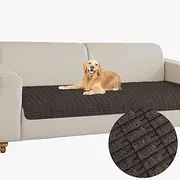 [Muamar] Dog Bed Cover Sofa Protector,Anti Slip Waterproof Sofa Covers for Living Room Couch Covers,Sofa Mat,Seat Cover,Dog Mat,Pet Pad for Furniture 1 Piece (30x82 inch,Coffee)