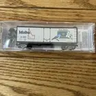 N SCALE MICRO-TRAINS #021 00 398 IDAHO STATE CAR 40' PLUG DOOR BOX CAR