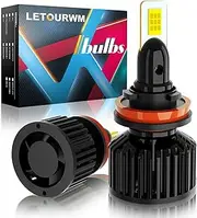 LETOURWM H11 Bulbs, 900% rightest H11 Fog Light Bulbs, H8 H9 Bulbs,1:1 Size Plug-N-Play, 6500K Cool White Bulbs,Pack of 2