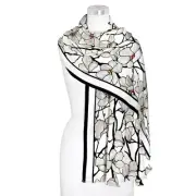Rain Caper Tiffany Magnolia Silk blend women’s fashion scarf