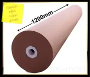 1200mm x 270m 60GSM Brown Kraft Paper Roll for Warehouse Packaging - Local Stock