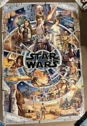 Star Wars Limited Poster Ise Ananphada Bottleneck Mondo Gallery Art Print Lucas