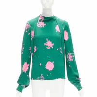 在飛比找PopChill優惠-[二手] MARNI green pink splatter