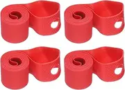 uxcell 4pcs Bicycle Rim Strip 14" x 20mm PVC Bike Tire Liner Bicycle Wheel Rim Tape Inner Tube Tape Anti-Scratched Guard Cushion Pad Protector for Road MTB Mountain Bike