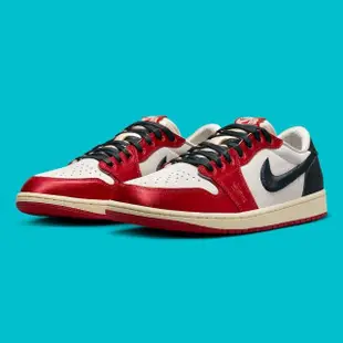 【NIKE 耐吉】休閒鞋 TROPHY ROOM X AIR JORDAN 1 ROOKIE CARD AWAY 聯名款 黑紅 男鞋 FN0432-100