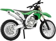 Alloy Motorcycle Miniature Models 1:12 for Kawasaki for KX450 Toys Diecast Motorcycle Collectibles Motorcycle Model with Steering Movable Stand