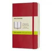 Plain Soft Notebook (Scarlet Red)