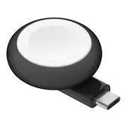 Belkin Boostcharge Portable USB-C Apple Watch Charger - Black This MFI certified [WIZ022glBK-B1]