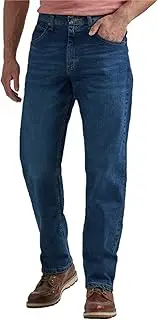 [Wrangler Authentics] Wrangler Men's Classic 5-Pocket Relaxed Fit Flex Jeans - Blue - One Size