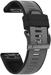 [KAVJU] 22 26mm Smart Watch Band Sport Silicone QuickFit Release Replacement Strap For Garmin Fenix 5 5X Plus 6 6X Pro 3 3HR Watchband