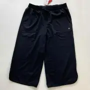 BALEAF Women Capri Pants Wide Leg UPF50+ Lightweight Quick Dry Black XL